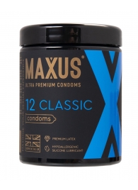 Классические презервативы MAXUS Classic - 12 шт. - Maxus - купить с доставкой в Ачинске