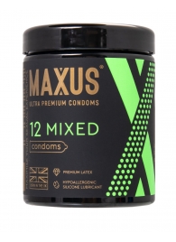 Презервативы MAXUS Mixed - 12 шт. - Maxus - купить с доставкой в Ачинске