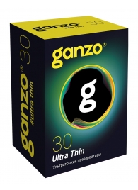 Супертонкие презервативы Ganzo Ultra thin - 30 шт. - Ganzo - купить с доставкой в Ачинске
