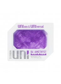 Фиолетовый мастурбатор-стимулятор Tenga Uni Amethyst - Tenga - в Ачинске купить с доставкой