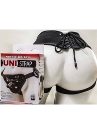 Универсальные трусики Harness UNI strap с корсетом - LOVETOY (А-Полимер) - купить с доставкой в Ачинске