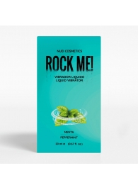 Жидкий вибратор Nuei Rock Me! с ароматом мяты - 20 мл. - Nuei cosmetics - купить с доставкой в Ачинске