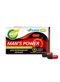 Возбуждающее средство Man’s power - 10 капсул (+1 в подарок) - SuperCaps - купить с доставкой в Ачинске