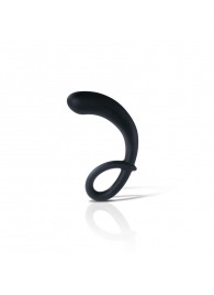 Черный массажер простаты Curving Curt - 13 см. - MyStim - купить с доставкой в Ачинске
