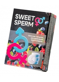 Шипучие таблетки для мужчин Sweet Sperm для изменения вкуса спермы (4 шт. по 0,5 гр.) - Капиталпродукт - купить с доставкой в Ачинске