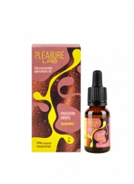 Капли с согревающим эффектом Passion Drips Warming - 15 мл. - Pleasure Lab - купить с доставкой в Ачинске