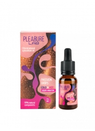 Жидкий вибратор Passion Drips Cold n Hot - 15 мл. - Pleasure Lab - купить с доставкой в Ачинске