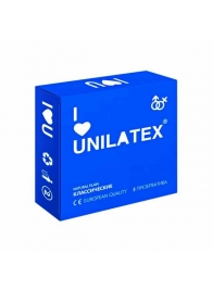 Классические презервативы Unilatex Natural Plain - 3 шт. - Unilatex - купить с доставкой в Ачинске