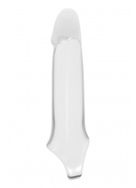 Прозрачная насадка-удлинитель 6.6’’ Extender With Ball Strap - 17,3 см. - Dream Toys - в Ачинске купить с доставкой