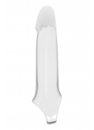 Прозрачная насадка-удлинитель 7.6’’ Extender With Ball Strap - 20,5 см. - Dream Toys - в Ачинске купить с доставкой