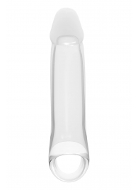 Прозрачная насадка-удлинитель 8.8’’ Extender With Ball Strap - 23,6 см. - Dream Toys - в Ачинске купить с доставкой