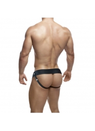 Телесный фаллопротез на черных эластичных ремнях 7 Inch Hollow Strap On - 17 см. - Blush Novelties - купить с доставкой в Ачинске