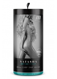 Мастурбатор-вагина с вибрацией Soft   Wet Natasha Realistic Beige Masturbator - Blush Novelties - в Ачинске купить с доставкой