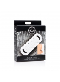 Комплект из 6 прозрачных эрекционных колец Ring Master Custom Ball Stretcher Kit - XR Brands - в Ачинске купить с доставкой