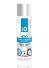 Возбуждающий лубрикант на водной основе JO Personal Lubricant H2O Warming - 60 мл. - System JO - купить с доставкой в Ачинске