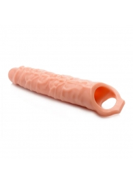 Телесная насадка-удлинитель 3 Inch Extender Sleeve - 27,3 см. - XR Brands - в Ачинске купить с доставкой