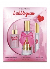 Набор средств для массажа и ласк Bubblegum Play Kit - Bijoux Indiscrets - купить с доставкой в Ачинске