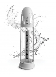 Белая вакуумная автоматическая помпа Max Boost Pro Flow - Pipedream - в Ачинске купить с доставкой
