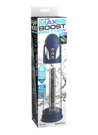 Синяя вакуумная автоматическая помпа Max Boost Pro Flow - Pipedream - в Ачинске купить с доставкой