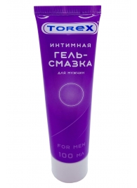 Гель-смазка на водной основе For Men - 100 мл. - Torex - купить с доставкой в Ачинске