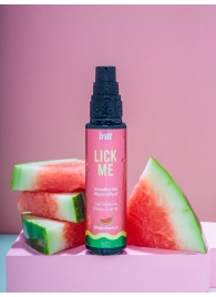 Гель Lick Me с согревающим эффектом и ароматом арбуза - 50 мл. - INTT - купить с доставкой в Ачинске
