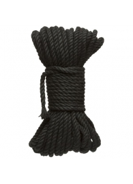 Черная верёвка для связывания и фиксации Bind Tie - 15,24 м. - Doc Johnson - купить с доставкой в Ачинске