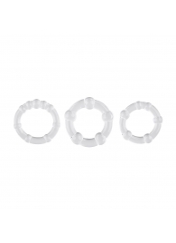 Набор из 3 эрекционных колец Erection Rings Set - Selopa - в Ачинске купить с доставкой