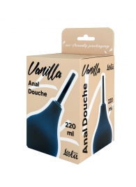 Черный анальный душ Anal Douche L - Lola Games - купить с доставкой в Ачинске