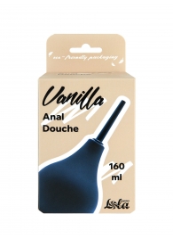 Черный анальный душ Anal Douche M - Lola Games - купить с доставкой в Ачинске