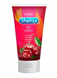 Интимная гель-смазка Shefox «Спелая вишня» - 50 мл. - Shefox - купить с доставкой в Ачинске