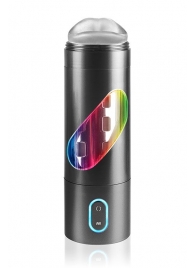Перезаряжаемый мастурбатор-ротик Extreme Toyz Rechargeable Roto-Bator Mouth - Pipedream - в Ачинске купить с доставкой