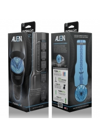 Мастурбатор-вагина Fleshlight Freaks Alien Blue Metallic - Fleshlight - в Ачинске купить с доставкой
