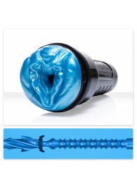 Мастурбатор-вагина Fleshlight Freaks Alien Blue Metallic - Fleshlight - в Ачинске купить с доставкой