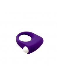 Фиолетовое эрекционное кольцо Puggle Vibrating Ring with Bullet - Adrien Lastic - в Ачинске купить с доставкой