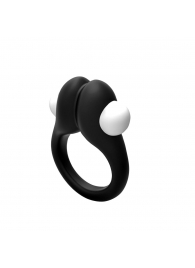 Черное эрекционное кольцо Zippy Vibrating Ring With Bullet - Adrien Lastic - в Ачинске купить с доставкой