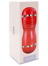 Двусторонний мастурбатор в колбе Cleo - вагина и ротик - Boys of Toys - в Ачинске купить с доставкой