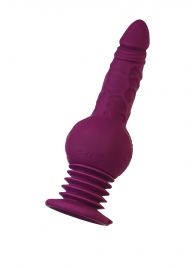 Фиолетовая мини-машина для секса Striker с пультом ДУ - 23,5 см. - ToyFa - купить с доставкой в Ачинске