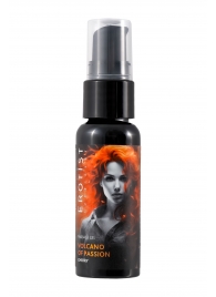 Гель с эффектом вибрации Volcano Of Passion со вкусом вишни - 25 мл. - Erotist Lubricants - купить с доставкой в Ачинске