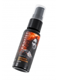Гель с эффектом вибрации Volcano Of Passion со вкусом винограда - 25 мл. - Erotist Lubricants - купить с доставкой в Ачинске