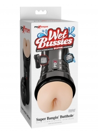 Мастурбатор-анус в колбе Super Banging Butthole - Pipedream - в Ачинске купить с доставкой