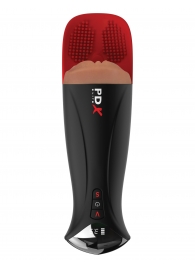 Мастурбатор-вагина в колбе с вибрацией Fuck-O-Matic Pro XL - Pipedream - в Ачинске купить с доставкой