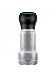Набор PowerBlow   Feel Pocket Stroker Crystal: мастурбатор и интерактивная насадка - Kiiroo - в Ачинске купить с доставкой