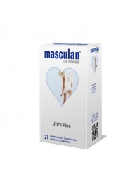 Особо тонкие презервативы Masculan Ultra Fine - 21 шт. - Masculan - купить с доставкой в Ачинске