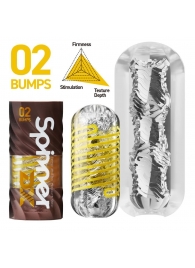 Мастурбатор Tenga Spinner DX 02 Bumps - Tenga - в Ачинске купить с доставкой