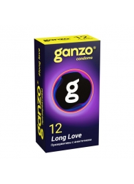 Презервативы с анестетиком для продления удовольствия Ganzo Long Love - 12 шт. - Ganzo - купить с доставкой в Ачинске