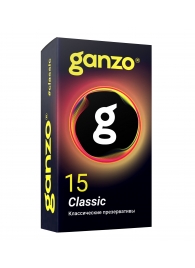 Классические презервативы с обильной смазкой Ganzo Classic - 15 шт. - Ganzo - купить с доставкой в Ачинске