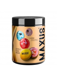 Точечные презервативы MAXUS 2000 Amazing Dots с железным кейсом - 15 шт. - Maxus - купить с доставкой в Ачинске