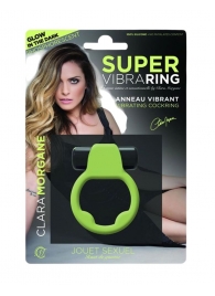 Люминесцентное эрекционное виброкольцо Super - Clara Morgane - в Ачинске купить с доставкой