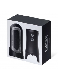 Набор Tenga Flip Zero Electronic Vibrotation: мастурбатор с вибрацией и устройство вращения - Tenga - в Ачинске купить с доставкой