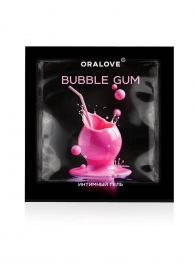 Саше съедобной оральной смазки OraLove с ароматом бабл-гам - 3 гр. - Биоритм - купить с доставкой в Ачинске